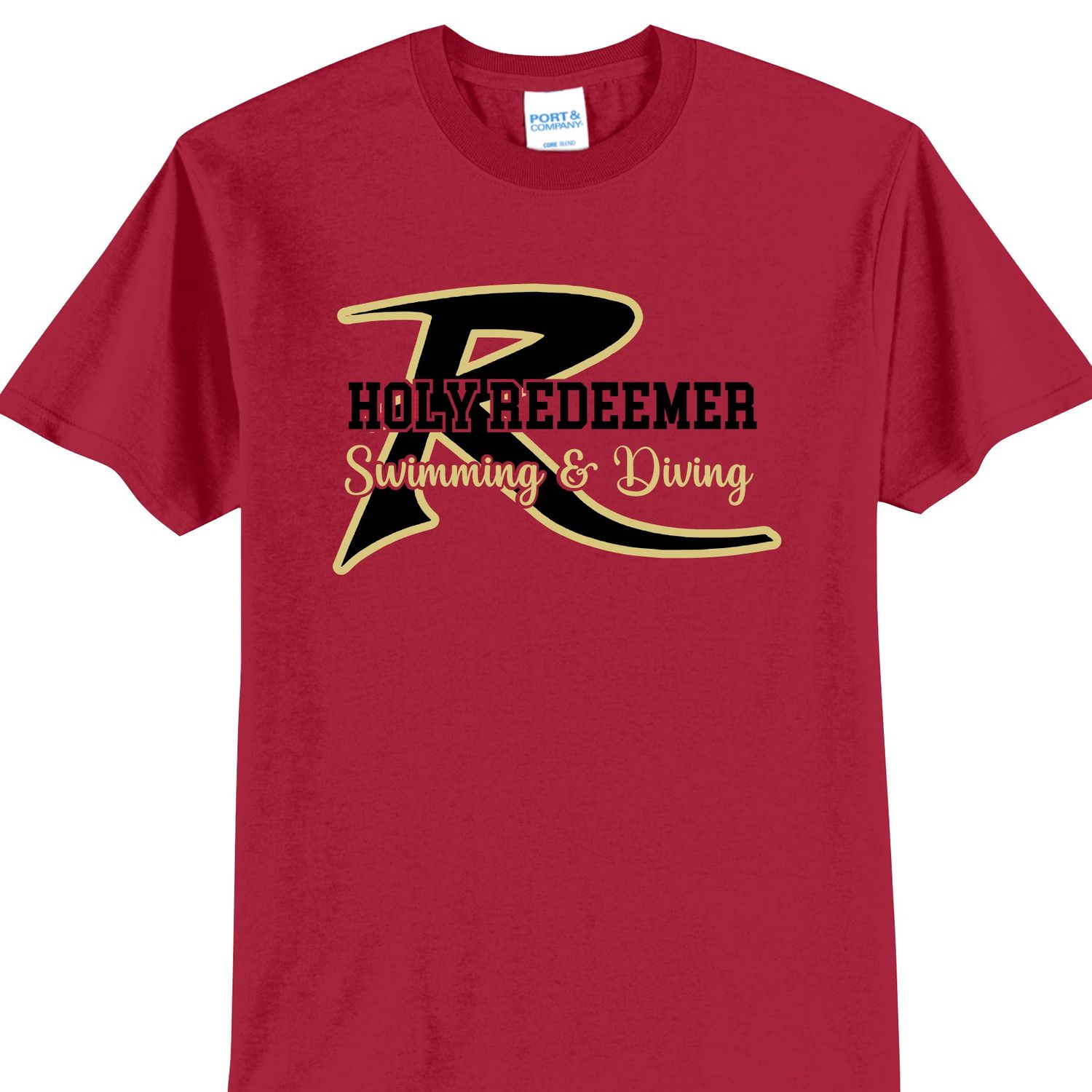 Holy Redeemer Swim R tshirt