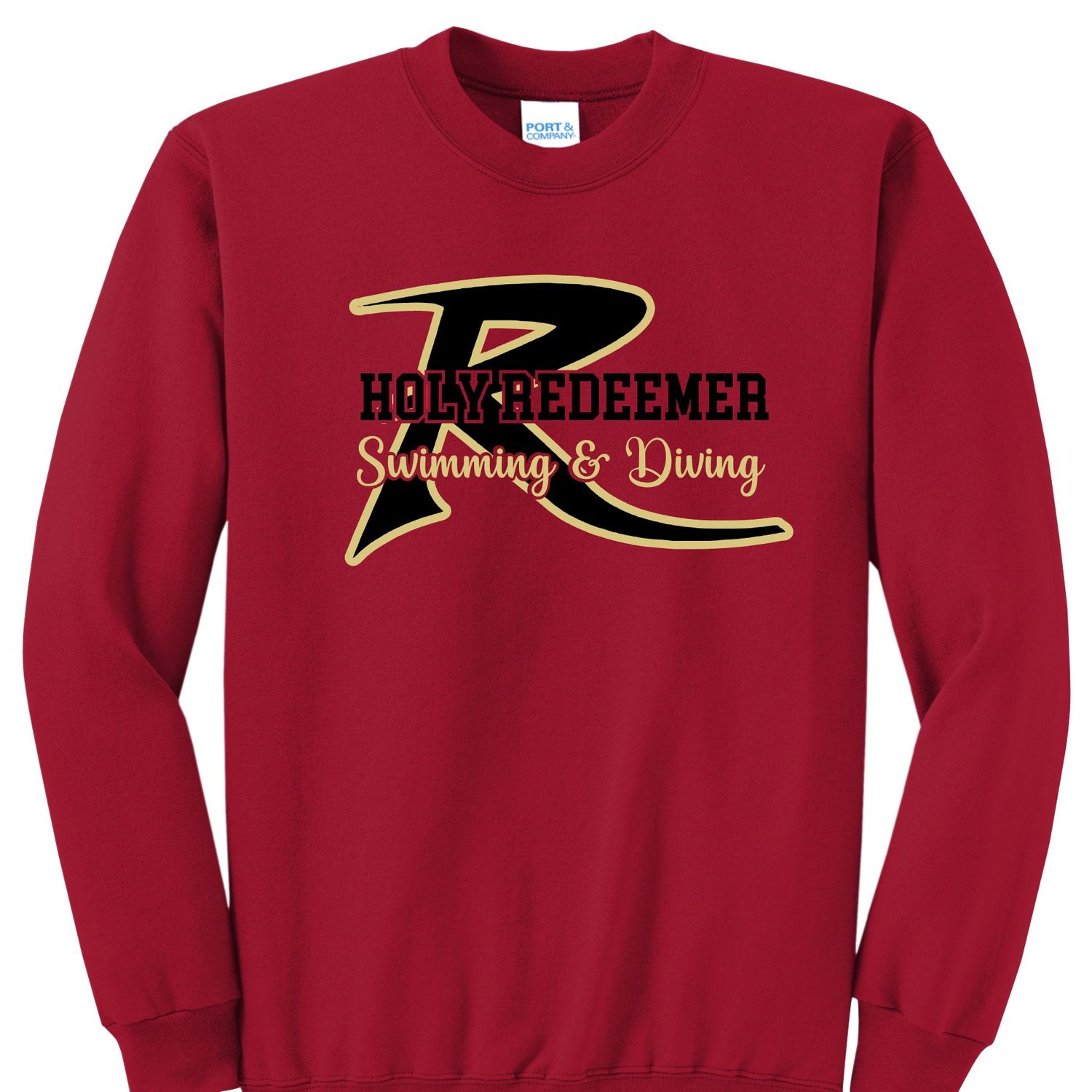 Holy Redeemer Swim R Crewneck Sweatshirt