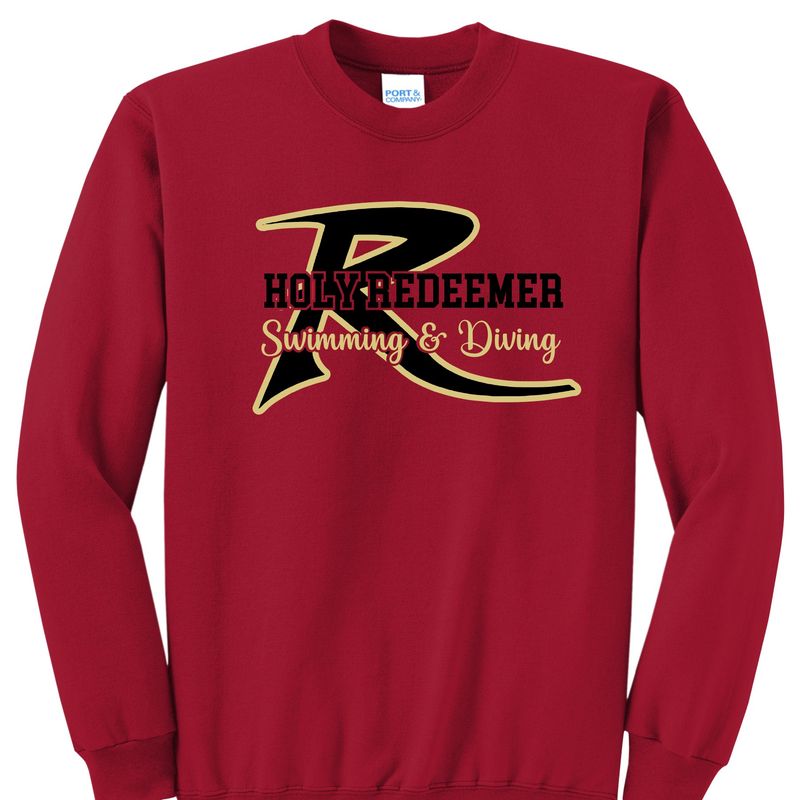 Holy Redeemer Swim R Crewneck Sweatshirt