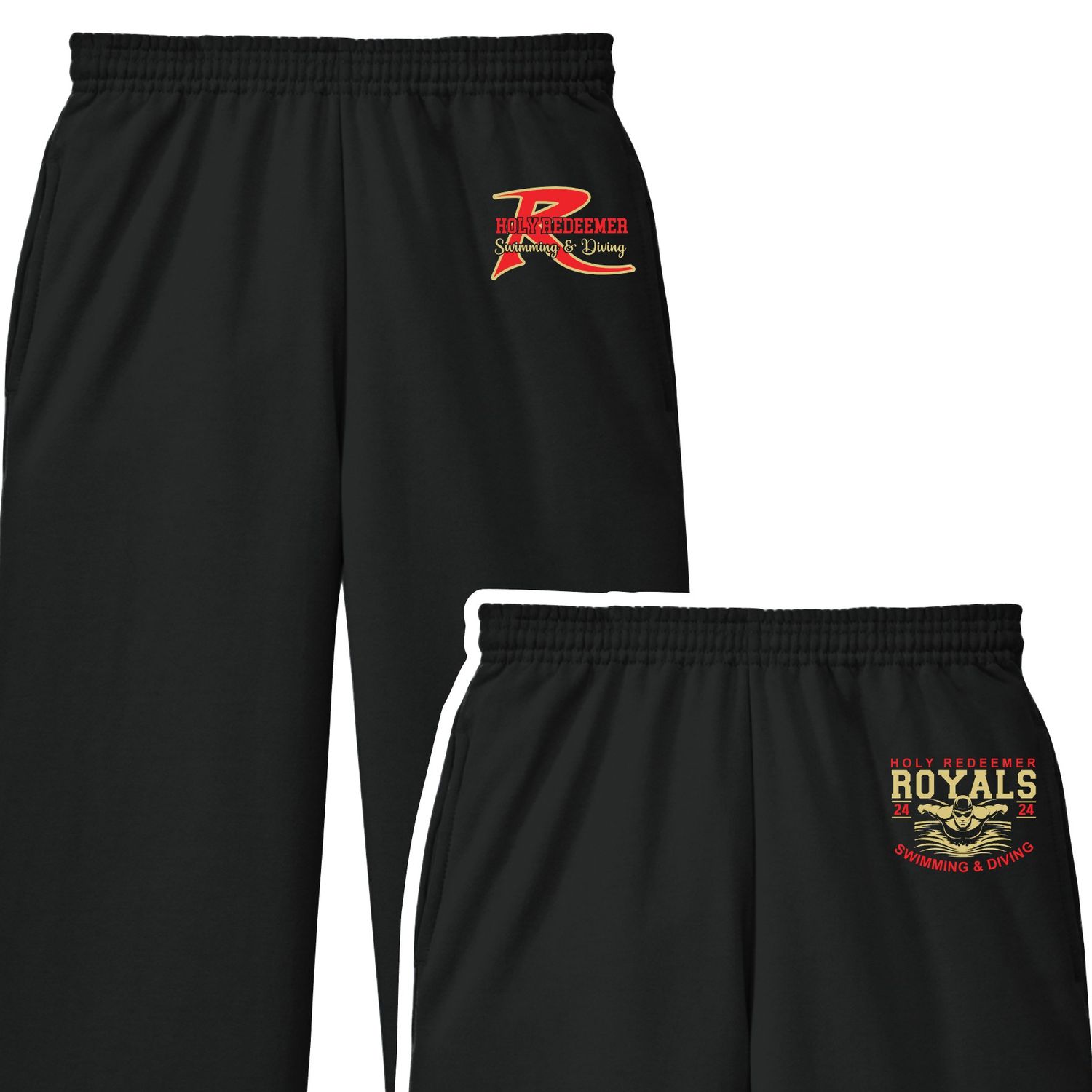 Open Bottom Sweatpants
