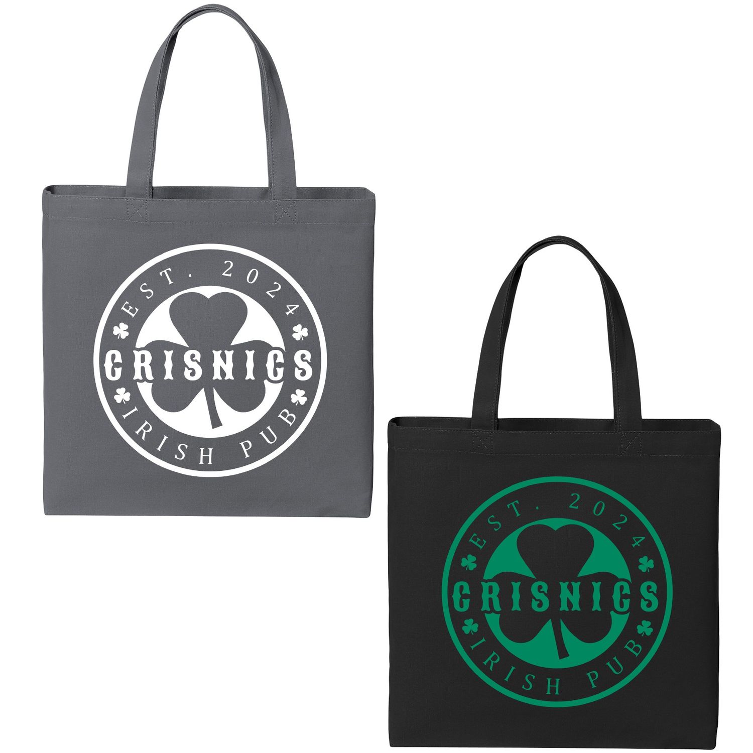 Crisnics Clover Tote bag