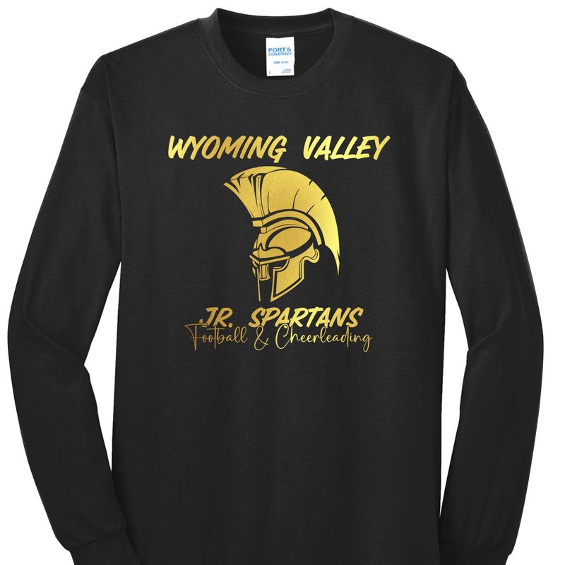 Wyoming Valley Jr. Spartan Head Long Sleeve