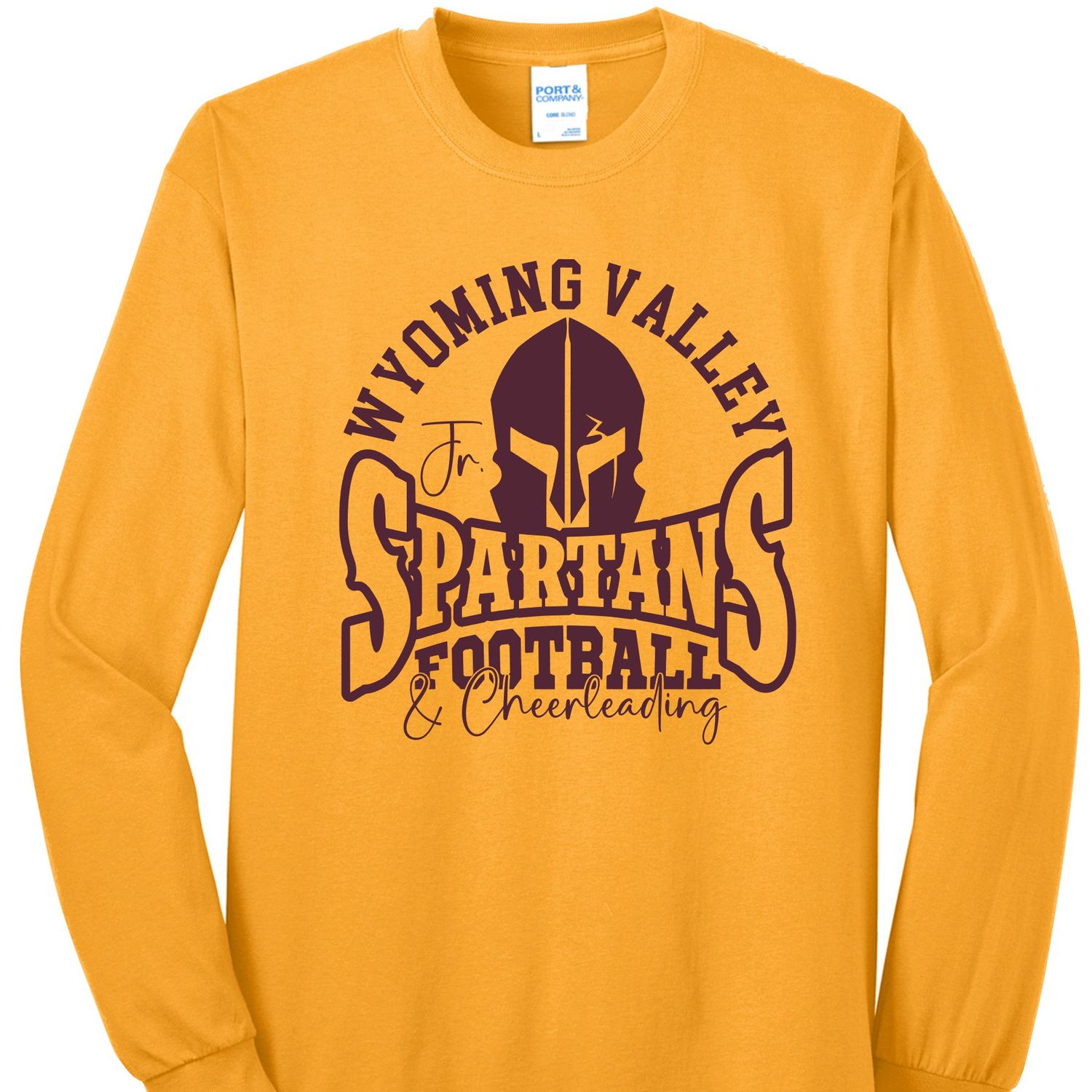 Wyoming Valley Jr. Spartans Long Sleeve