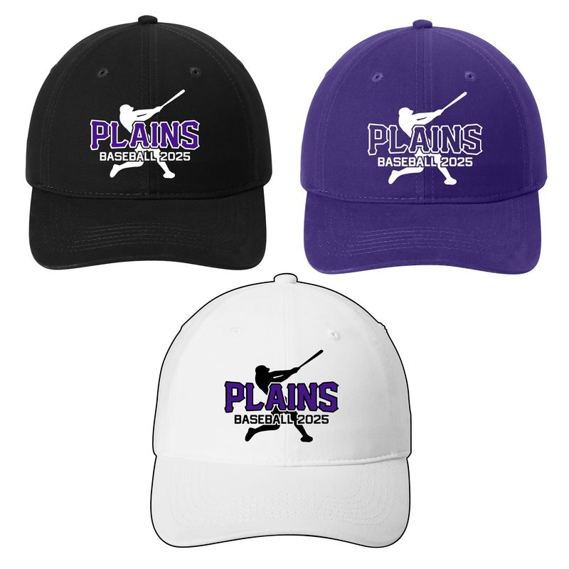 Plains Baseball Adjustable Cap