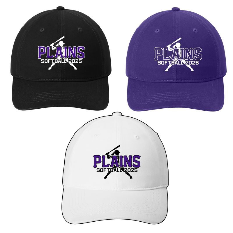 Plains Softball Adjustable Cap