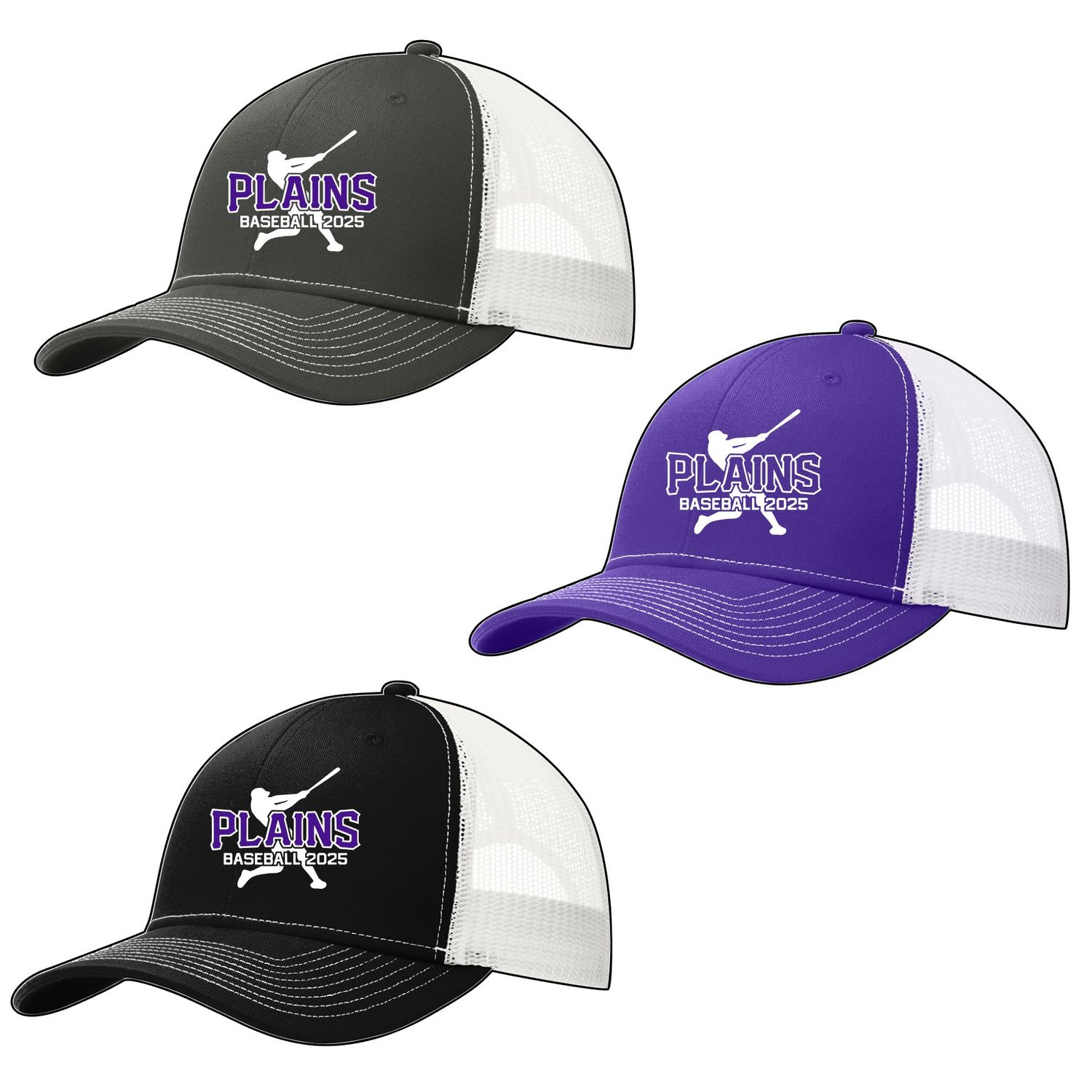 Plains Baseball Trucker Cap