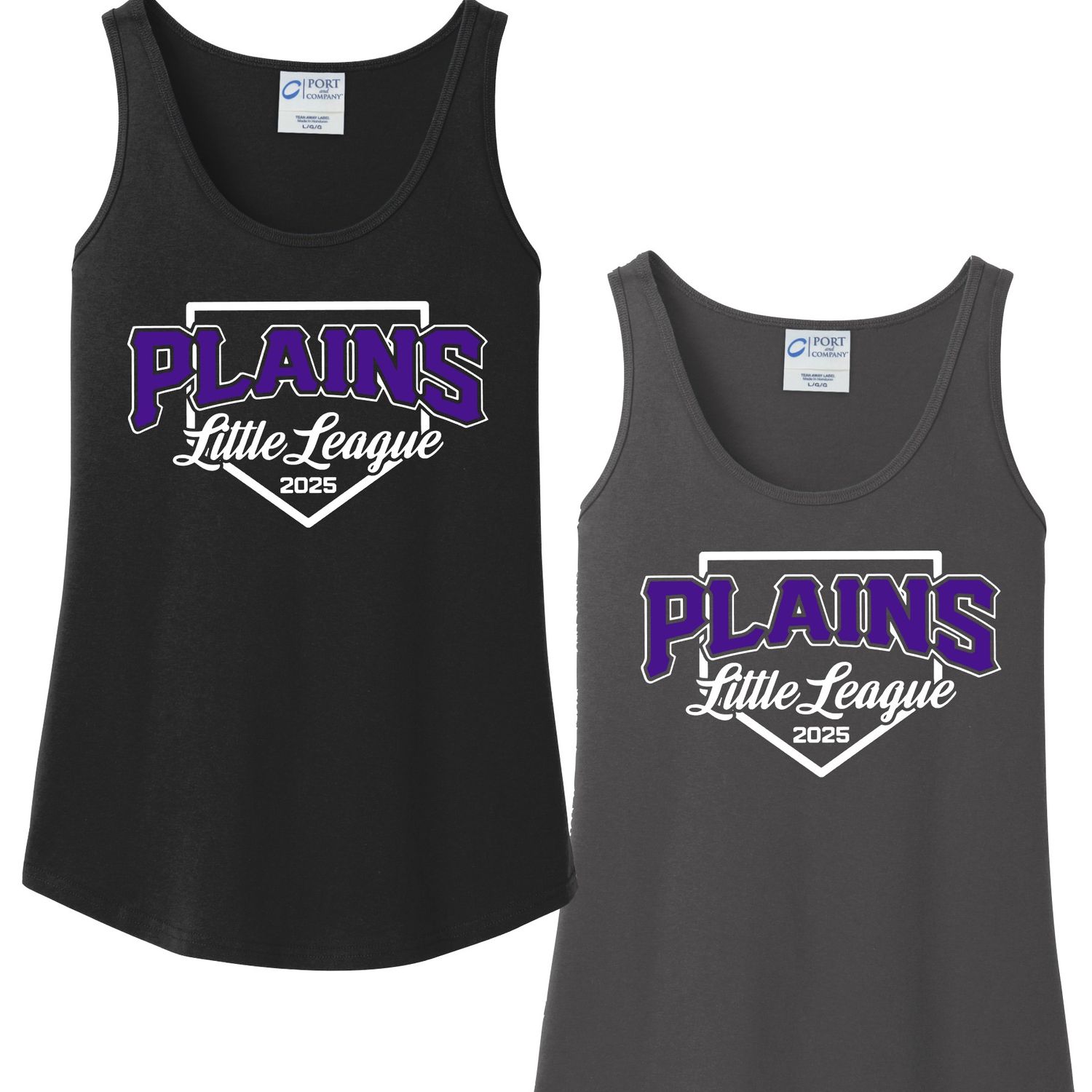 Plains Little League Regular Cut Women&#39;s Tank Top