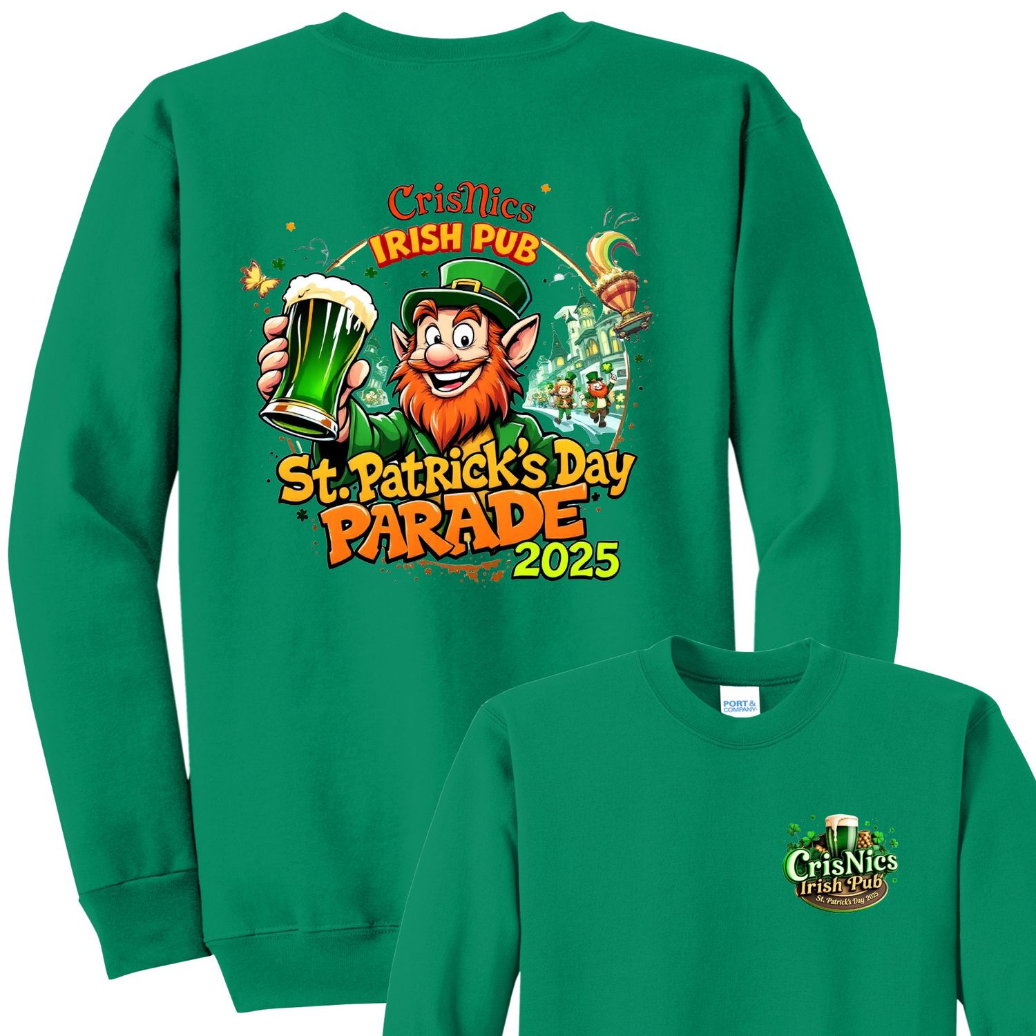 CrisNics 2025 Parade Crewneck Sweatshirt