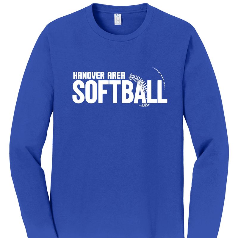Hanover Softball Stitched Long Sleeve