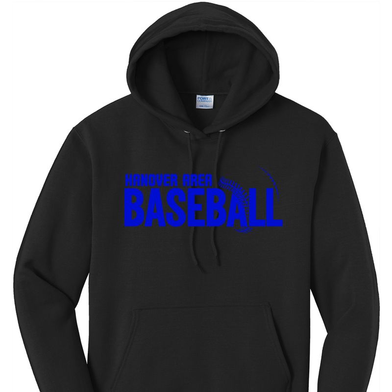 Hanover Baseball Stitched Hoodie