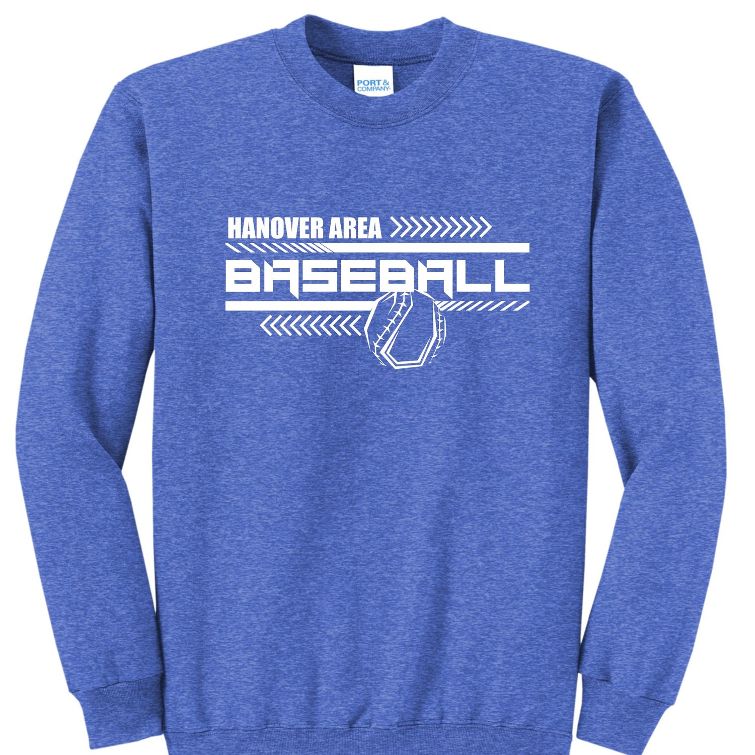Hanover Baseball Crewneck Sweatshirt