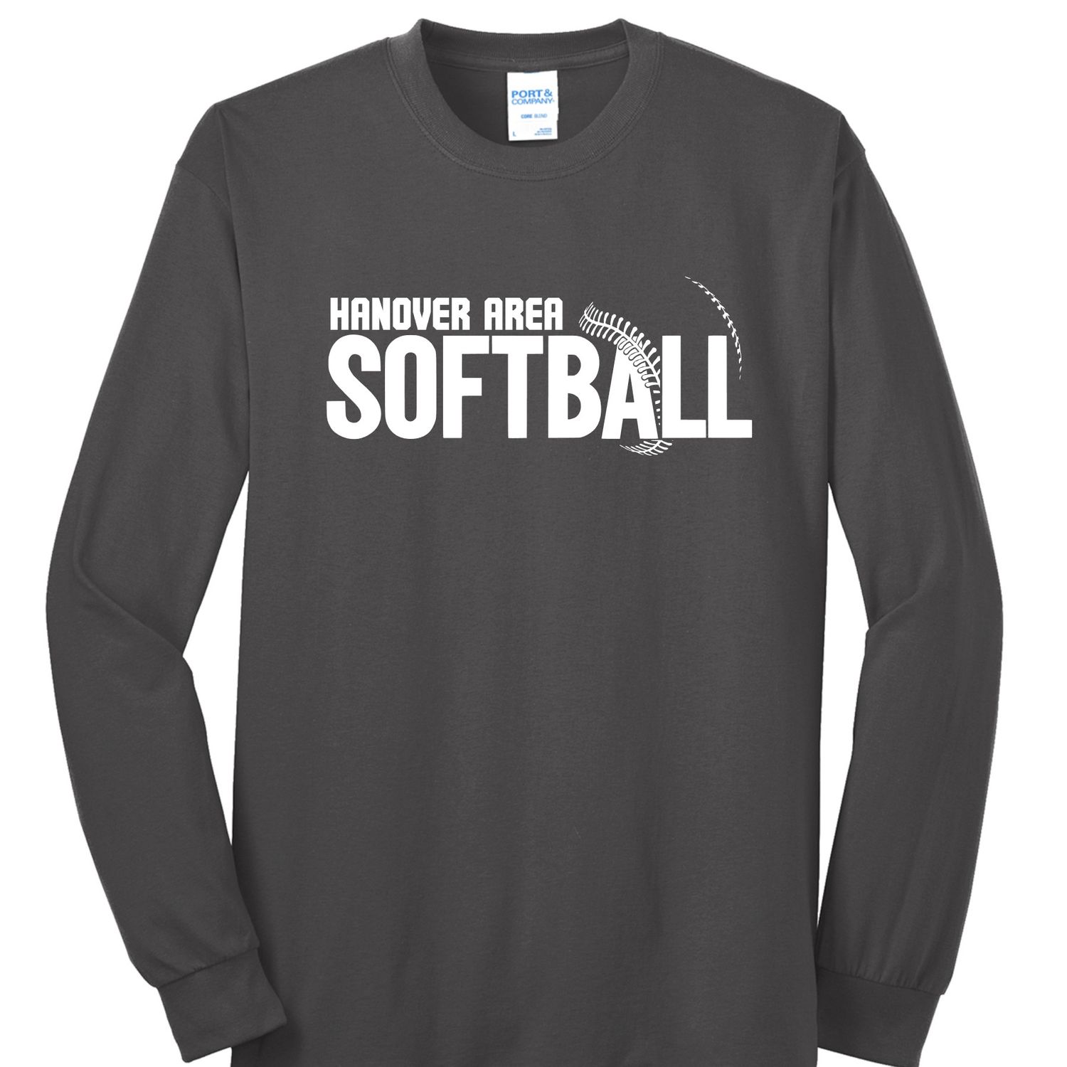 Hanover Softball Stitched Performance Long Sleeve