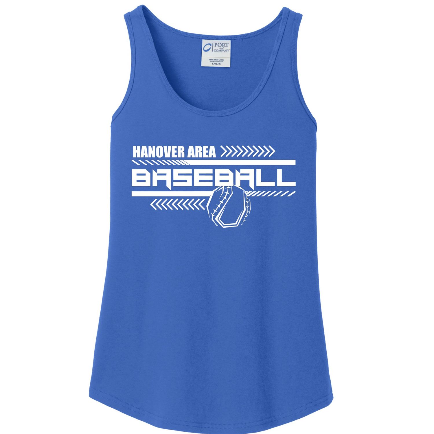 Hanover Baseball Ladies Tank