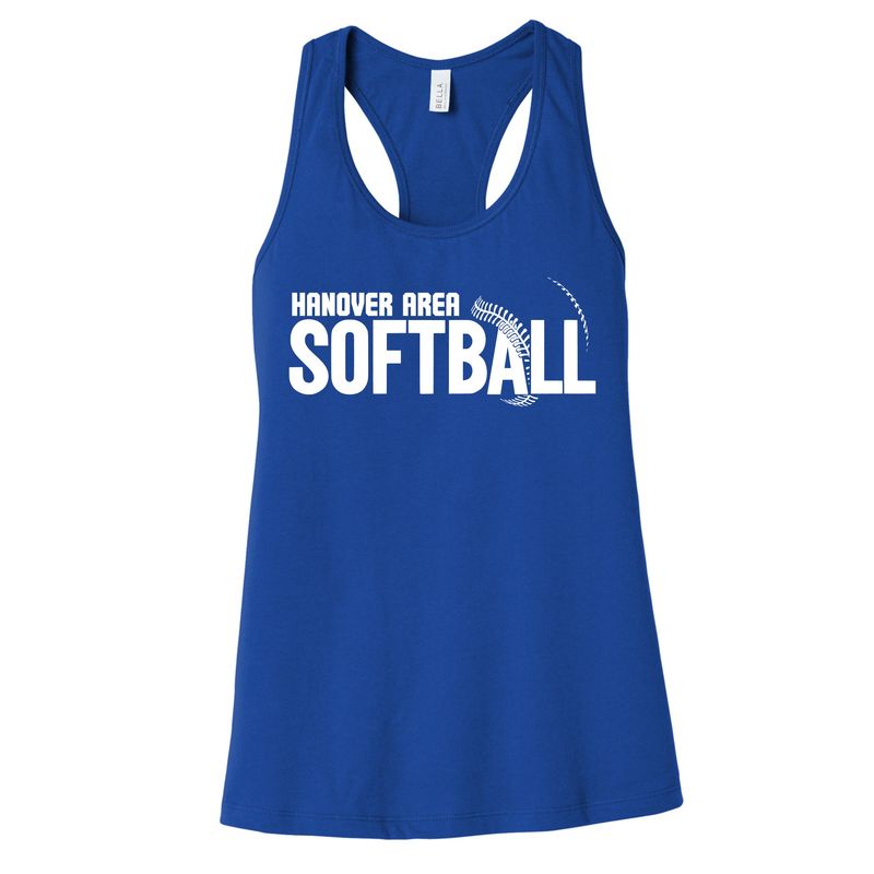 Hanover Softball Stitched Racerback Tank