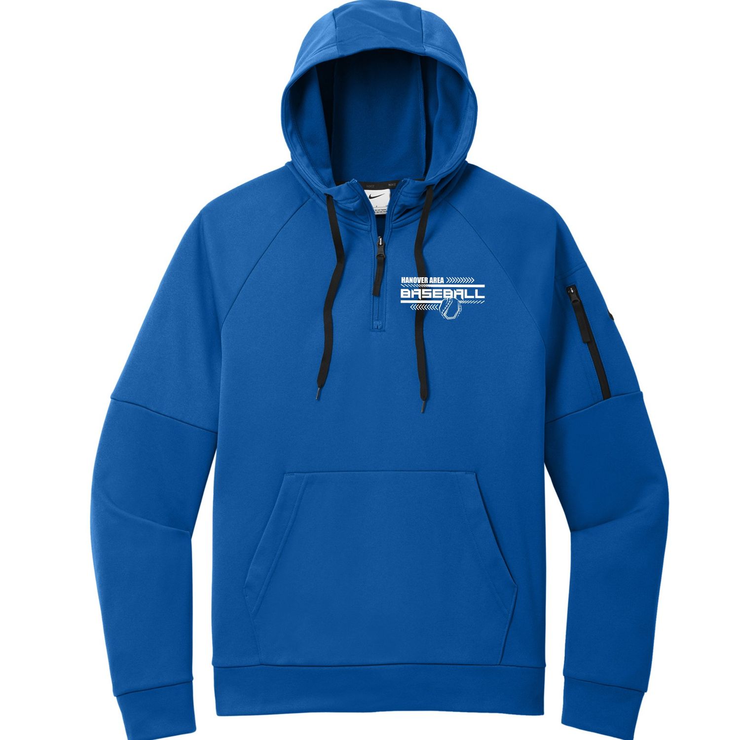 Hanover Baseball Nike 1/4 Zip Hoodie