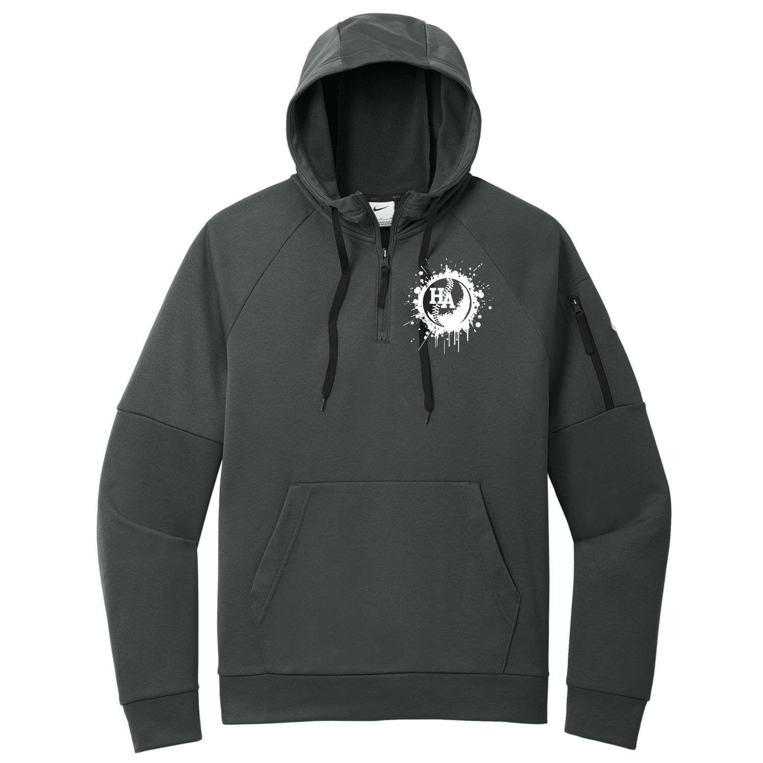 Hanover Baseball HA Nike 1/4 Zip Hoodie