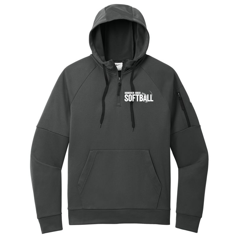 Hanover Softball Stitched Nike 1/4 Zip Hoodie