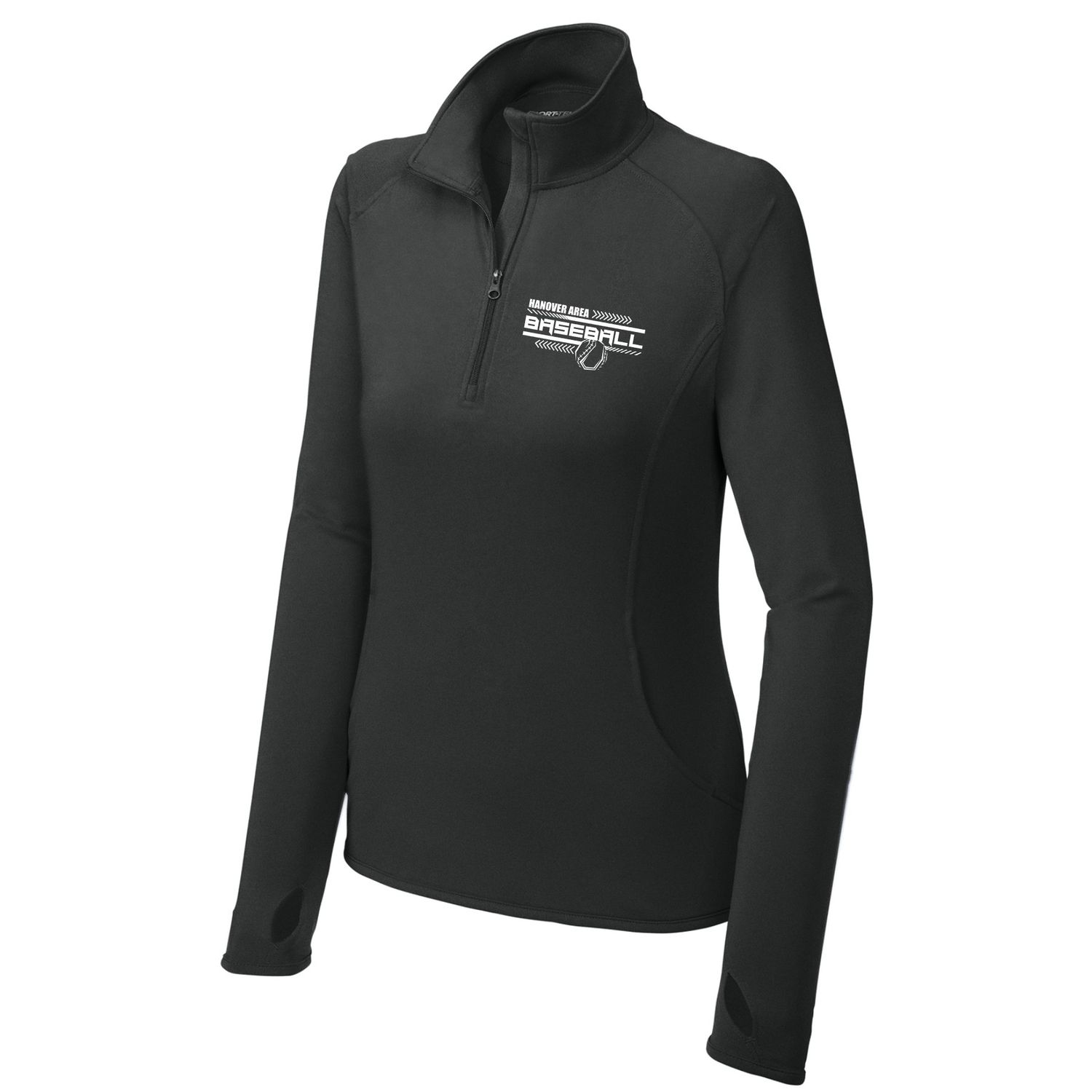 Hanover Baseball Ladies Performance 1/4 Zip