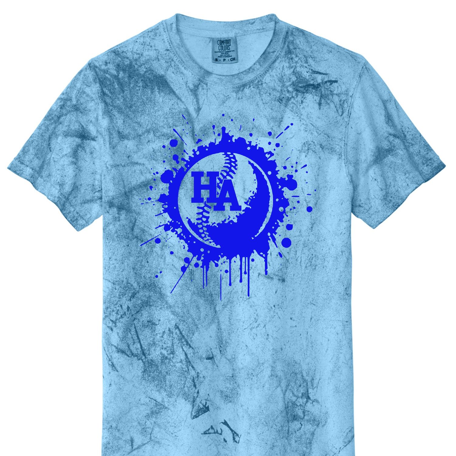 Hanover Baseball HA Colorblast Tshirt