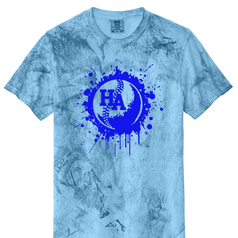 Hanover Baseball HA Colorblast Tshirt