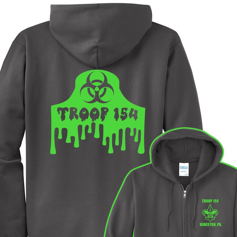 Troop 154 Full Zip Up
