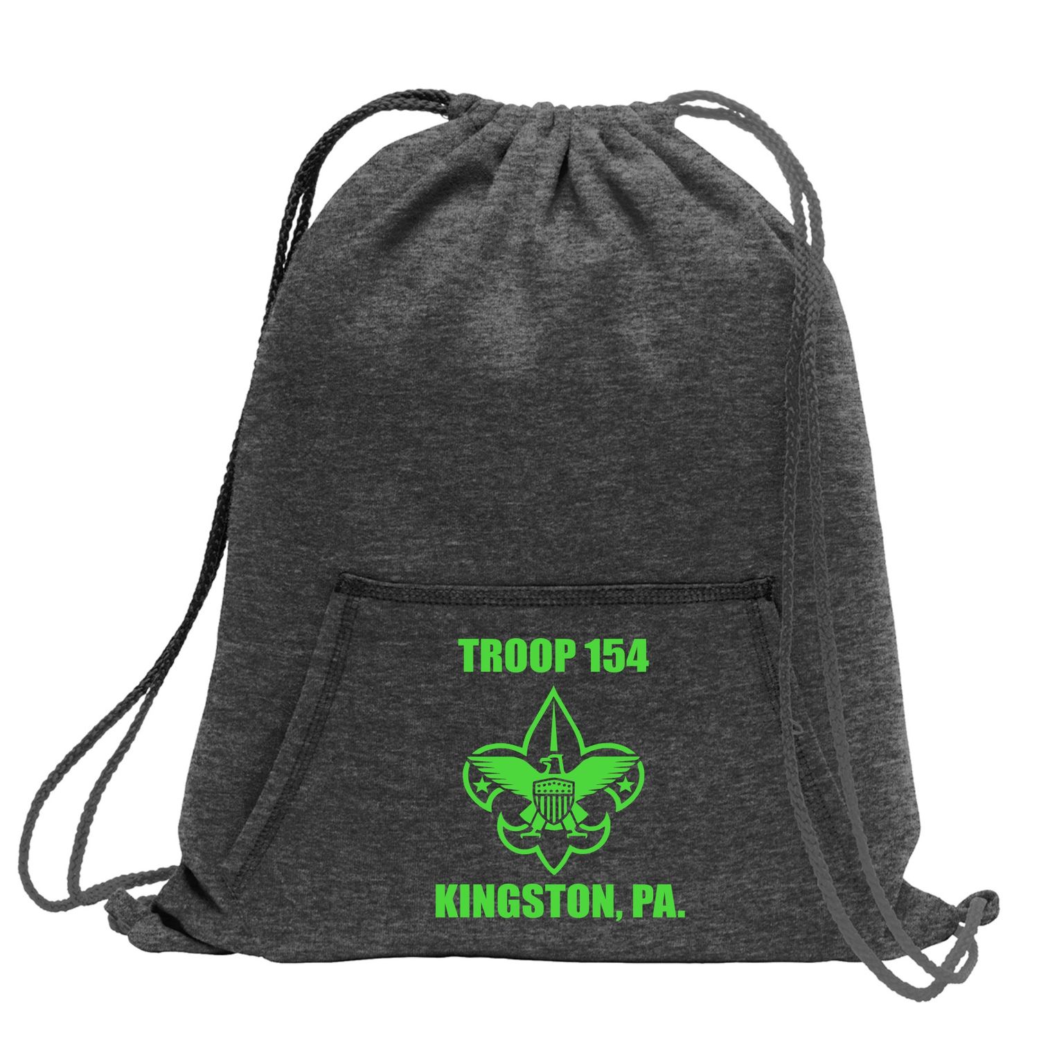 Troop 154 Fleece Sweatshirt bag