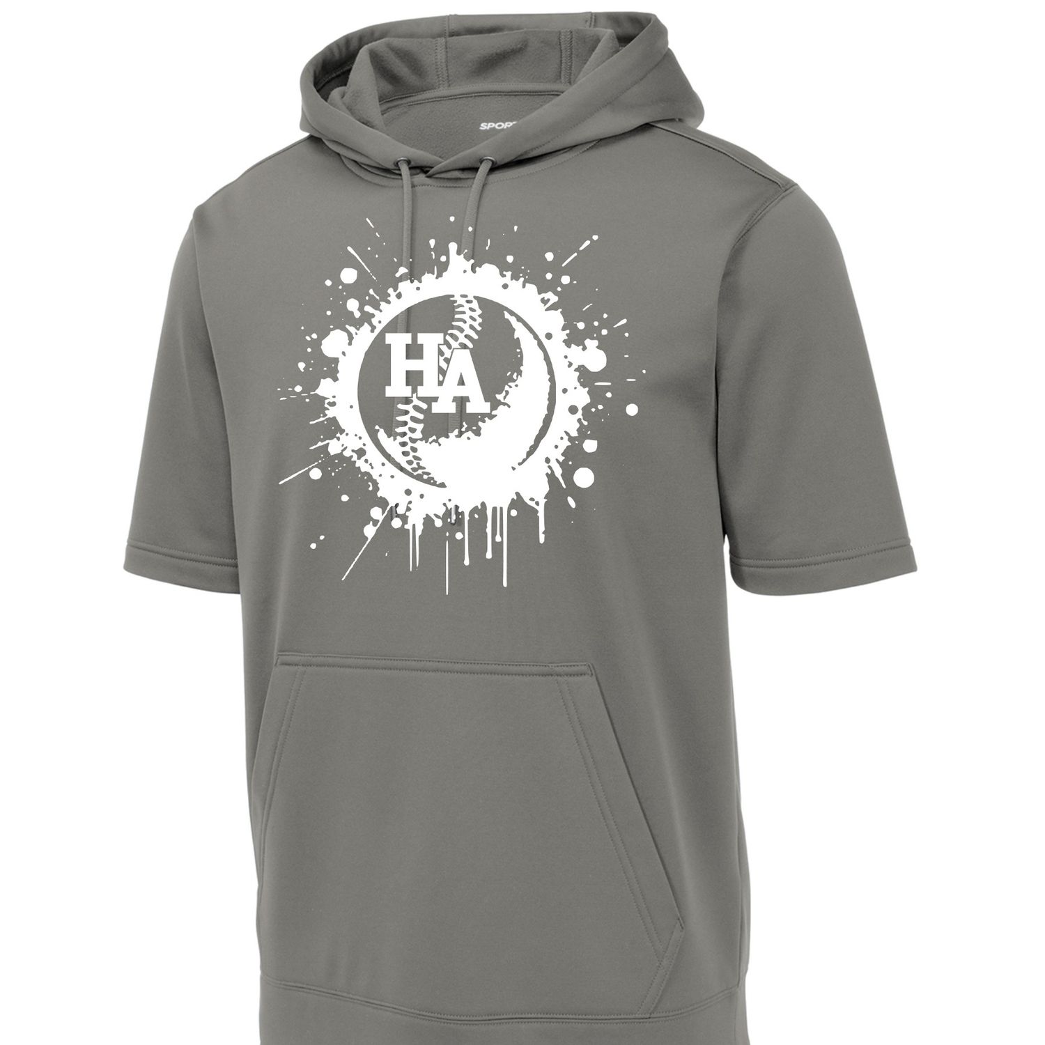 Hanover Baseball HA Performance Short Sleeve Hoodie