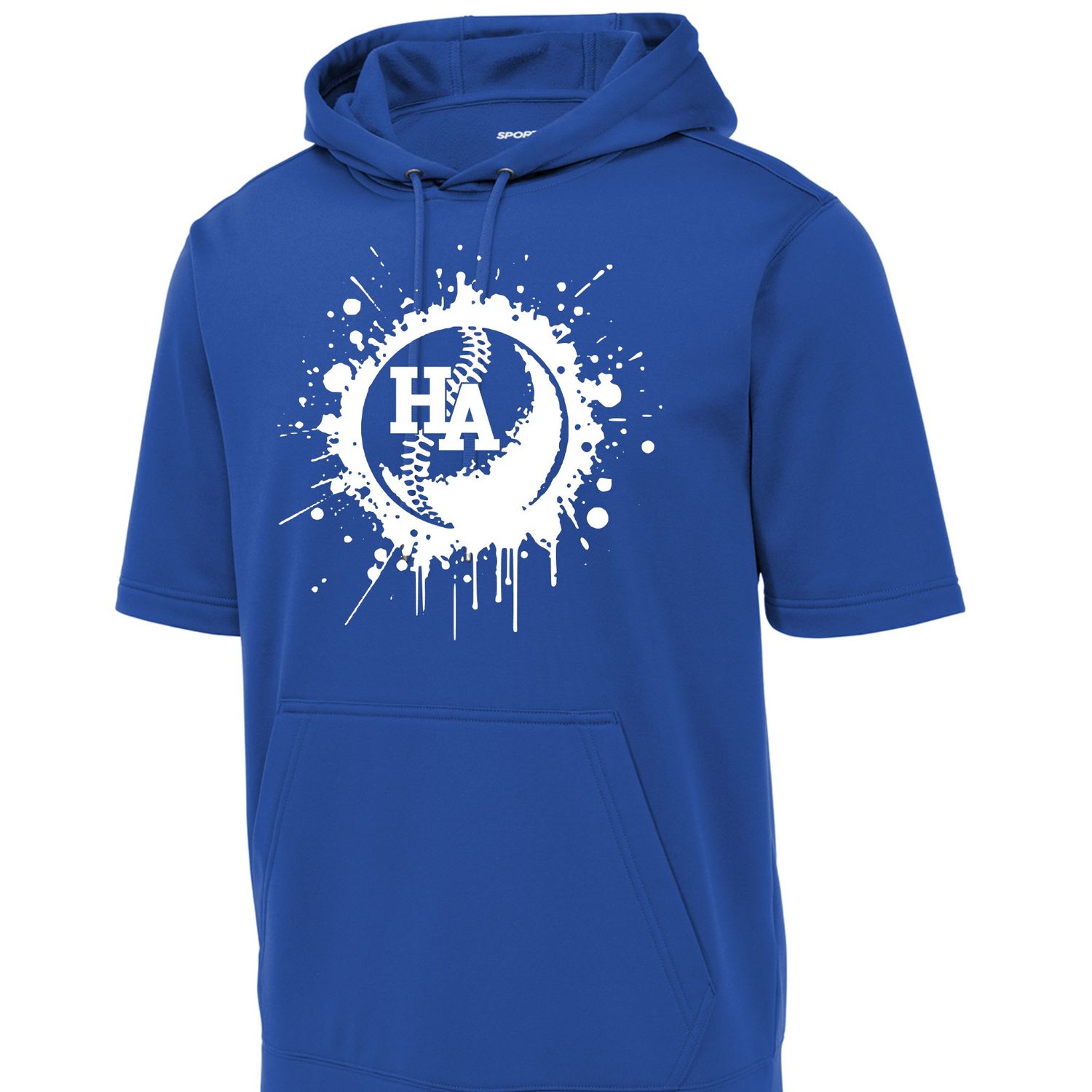 Hanover Softball HA Short Sleeve Performance Hoodie