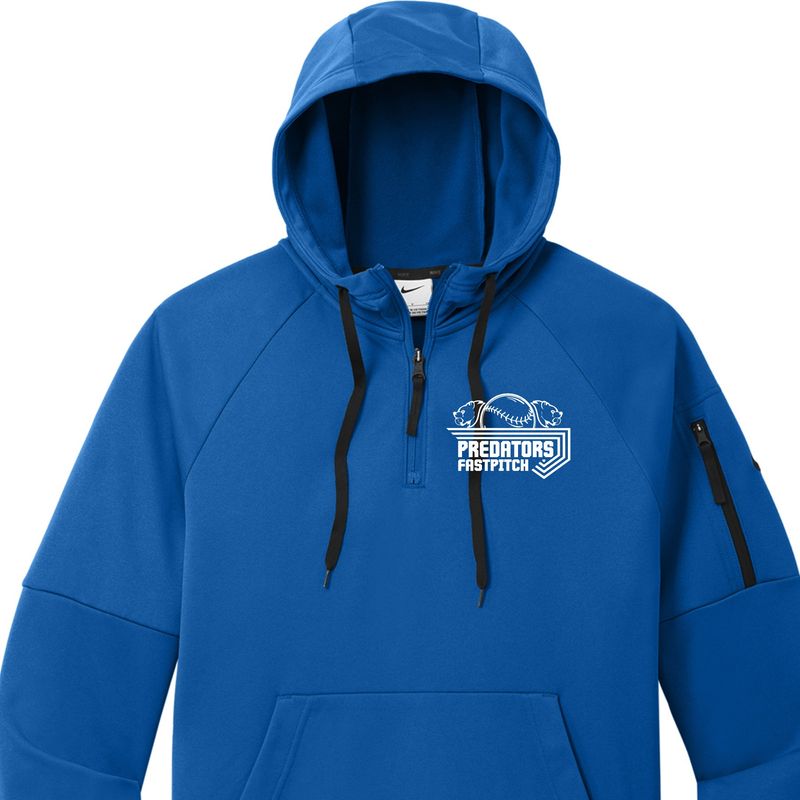 Predators Nike 1/4 Zip Hoodie