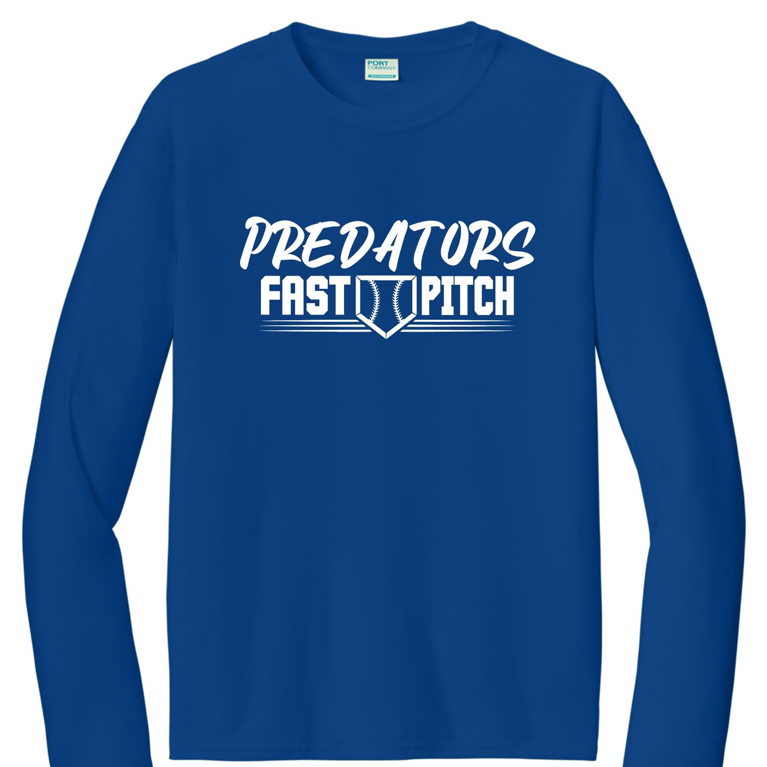 Predators Home Plate Performance Long Sleeve