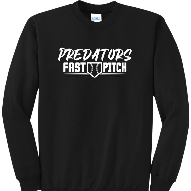 Predators Home Plate Crewneck Sweatshirt