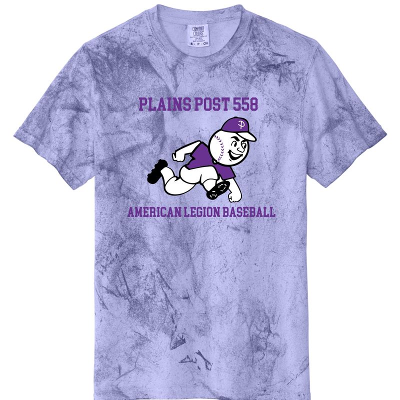 Plains Baseball Colorblast Tshirt
