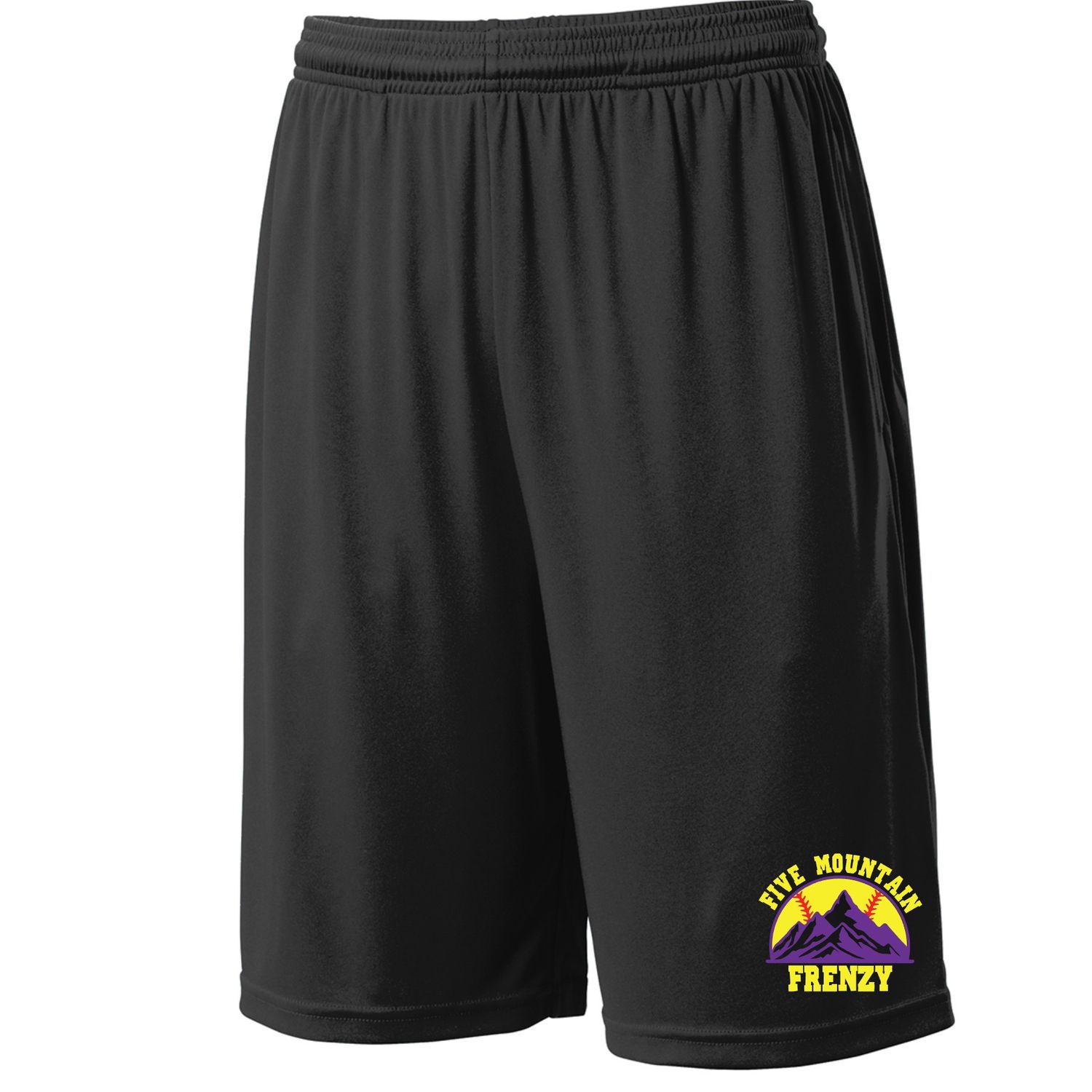 Five Mountain Frenzy Softball Performance Shorts