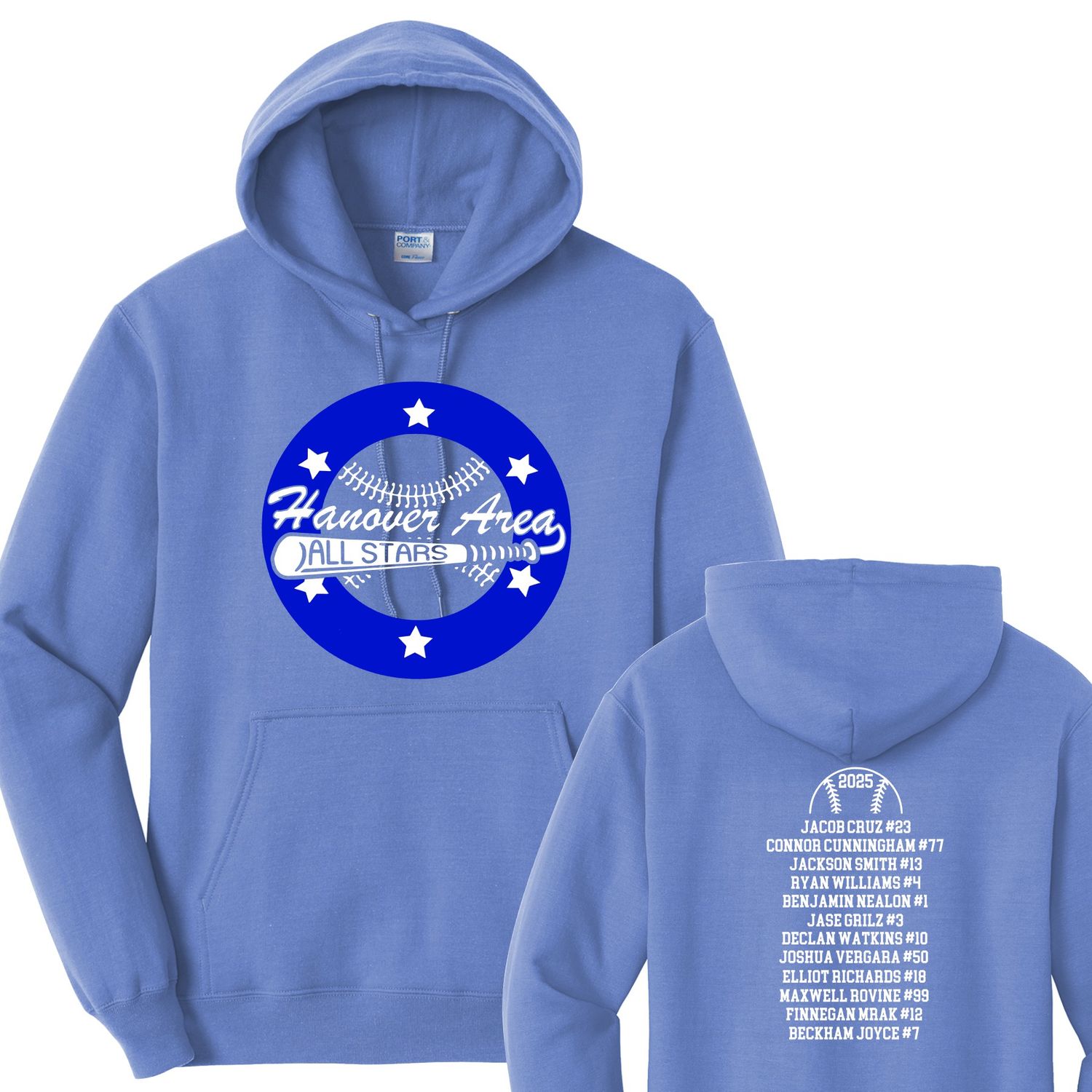 8-10 All Stars Baseball Hoodie