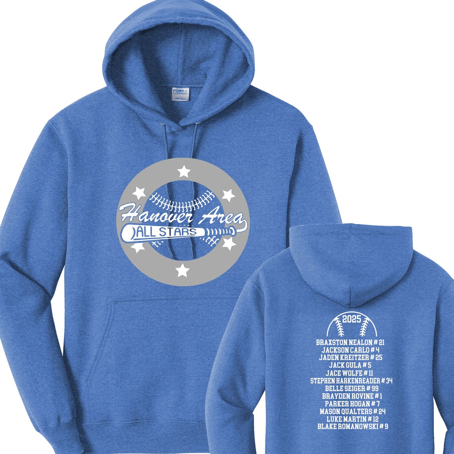11-12 All Stars Baseball Hoodie