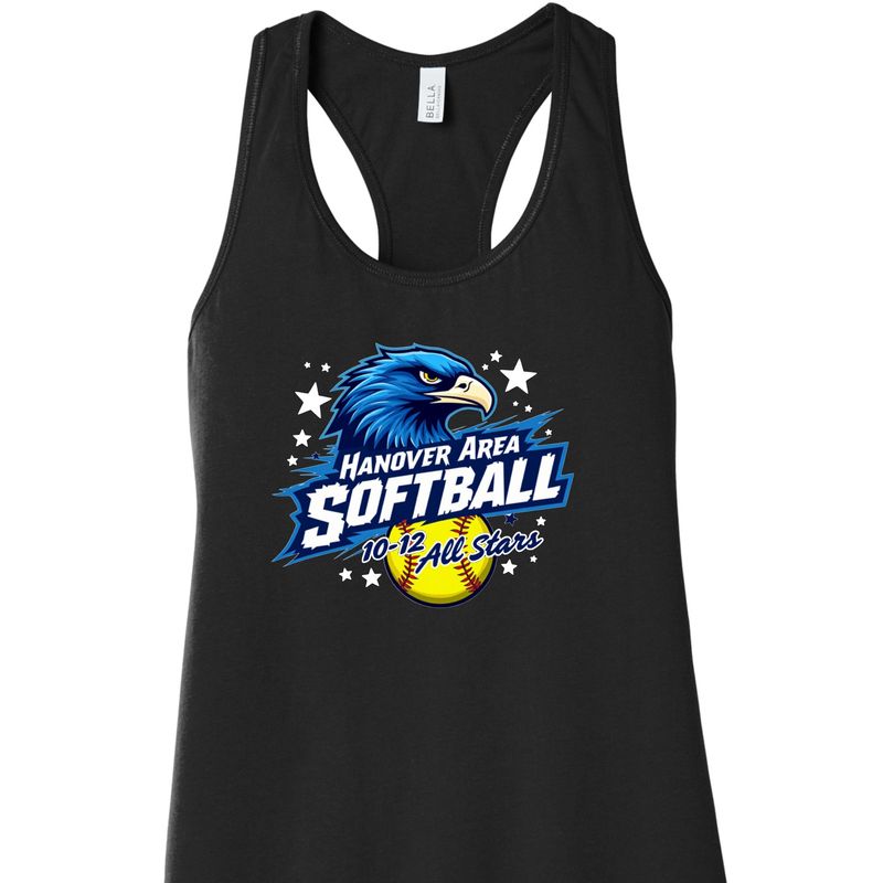10-12 All Stars Softball Racerback Tank Top