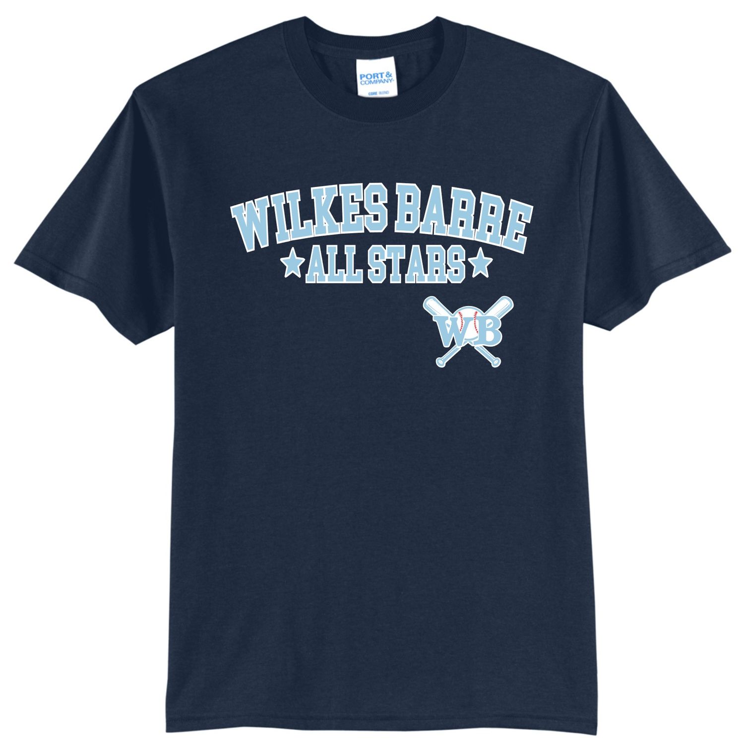 Wilkes Barre All Stars Tshirt