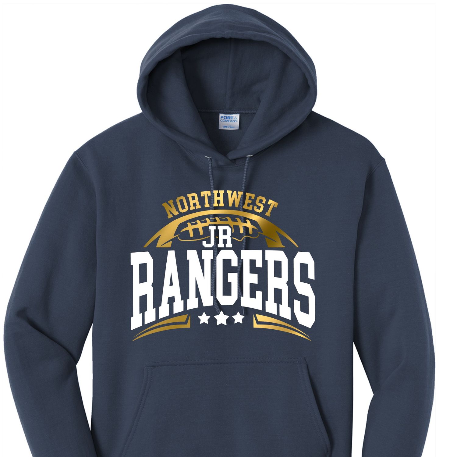 Jr Rangers Football Essential Hoodie