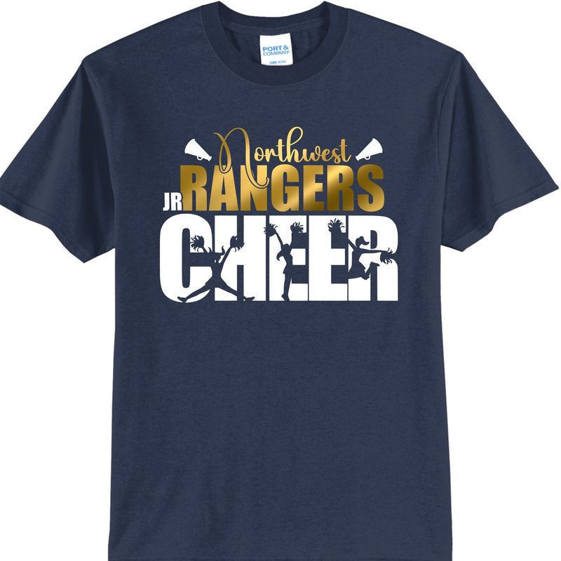 Jr Rangers Cheer Tshirt
