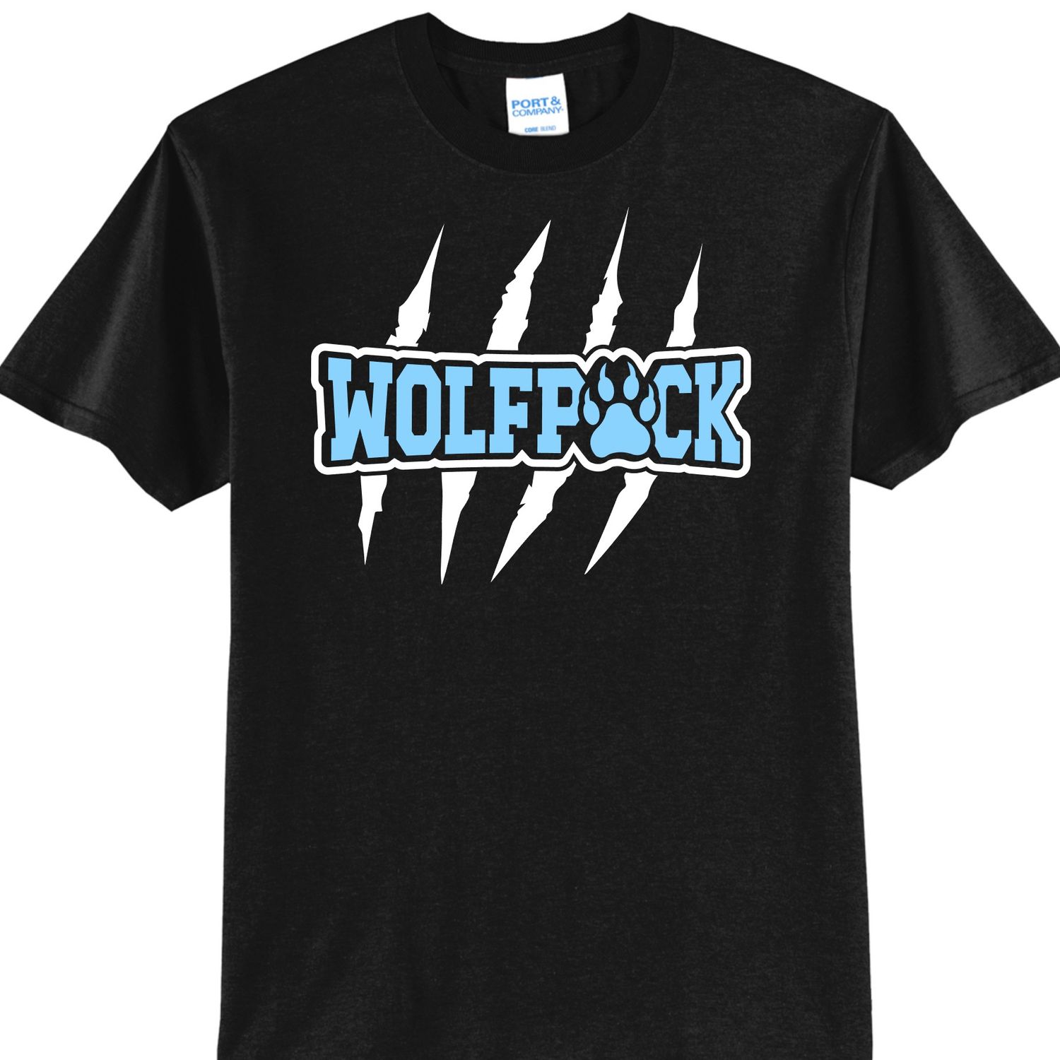 Wolfpack Football Claw Tshirt
