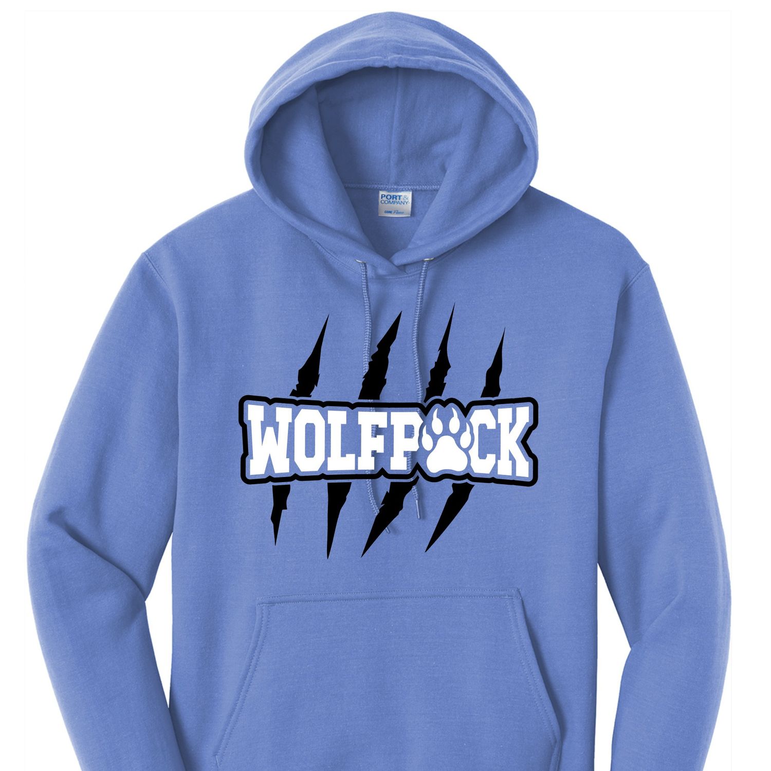 Wolfpack Football Claw Hoodie