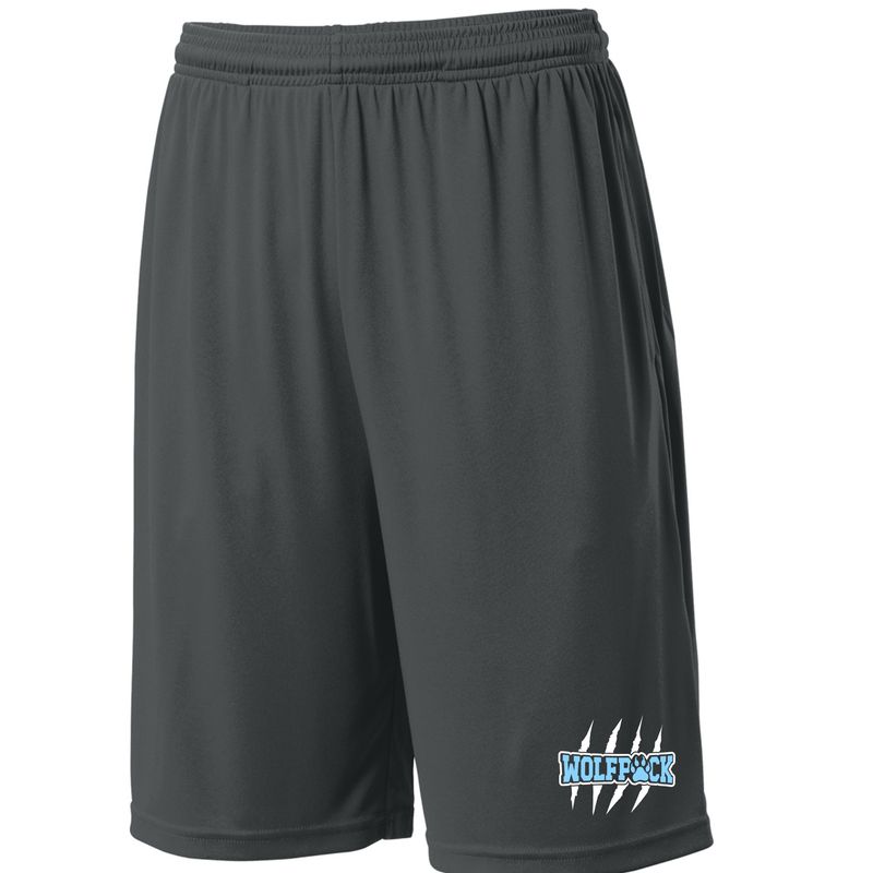 Wolfpack Football Claw Performance Shorts