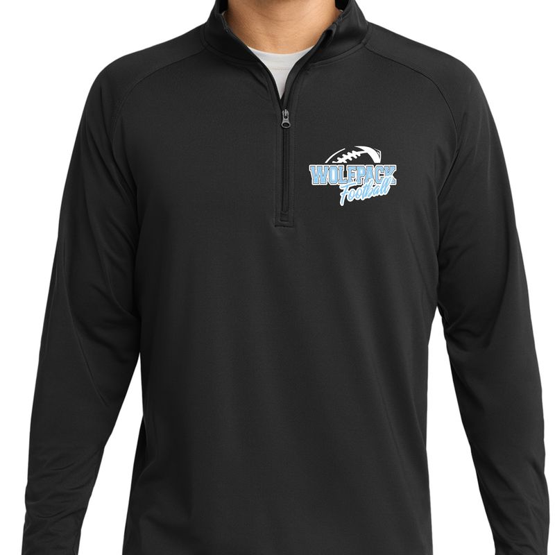 Wolfpack Football Performance Quarter Zip