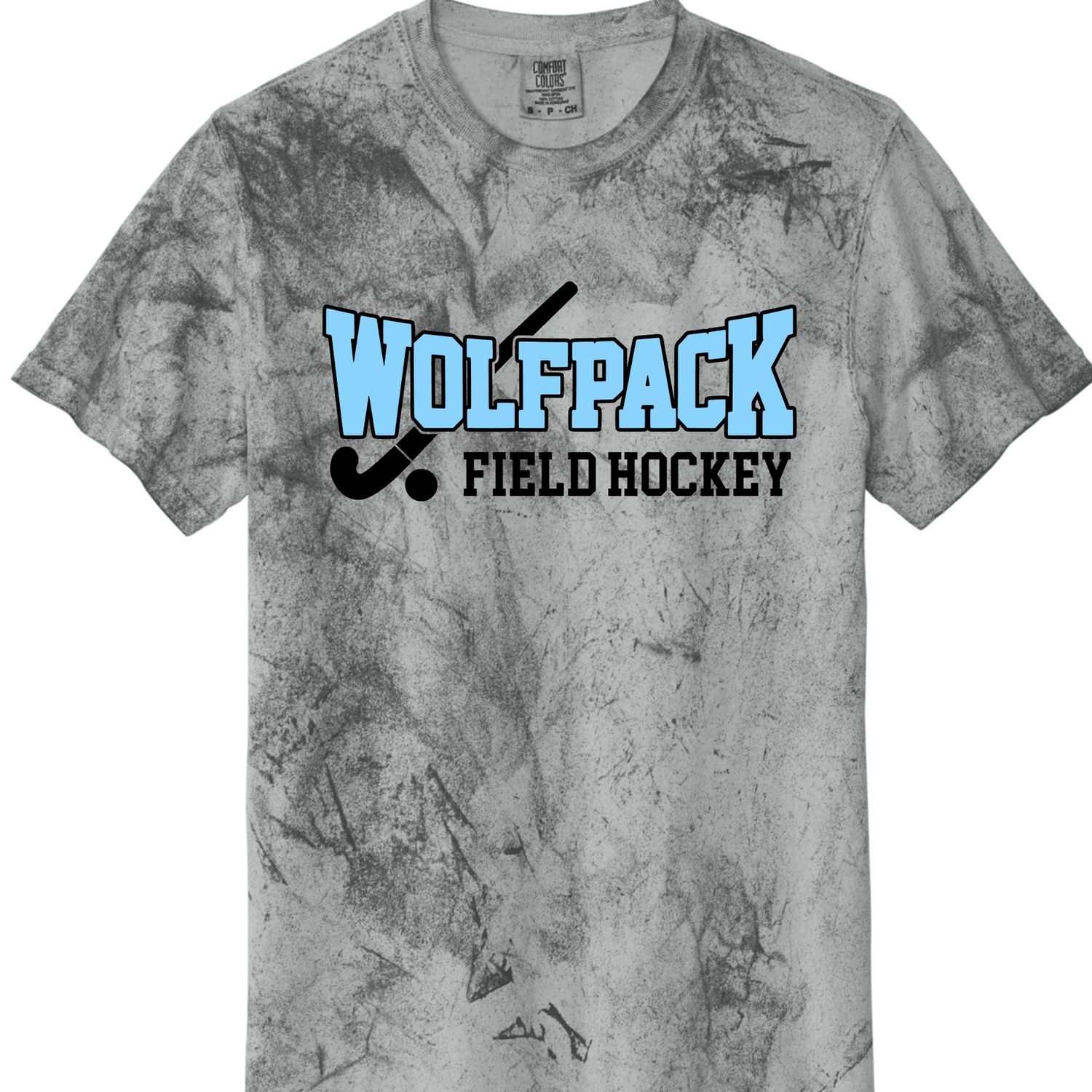 Wolfpack Field Hockey Color Blast Tshirt