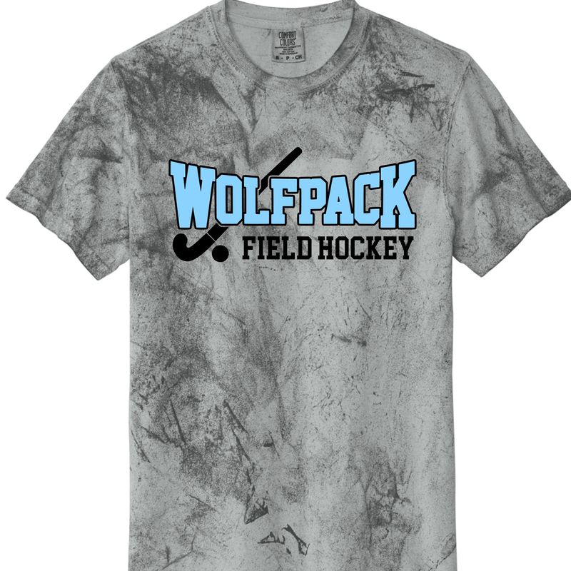 Wolfpack Field Hockey Color Blast Tshirt