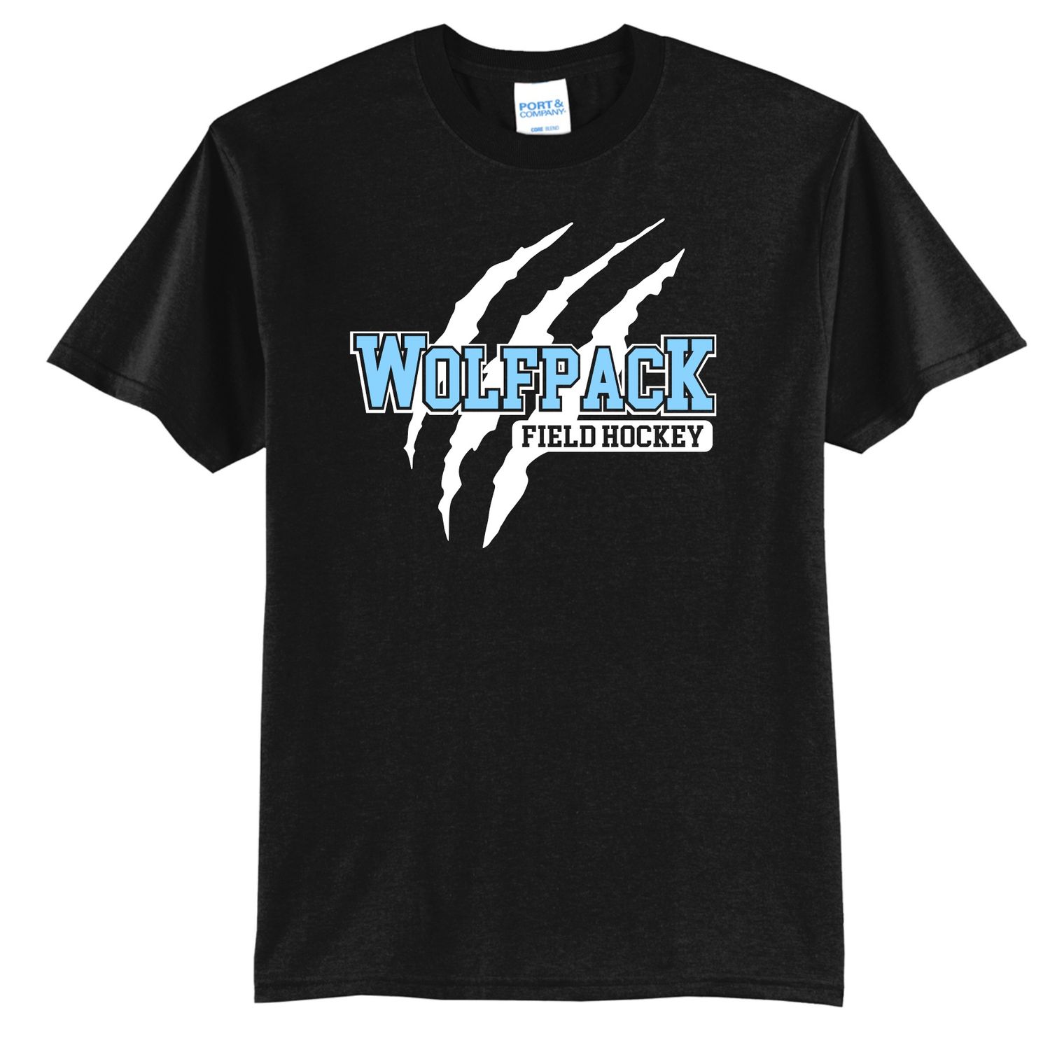 Wolfpack Field Hockey Claw Tshirt