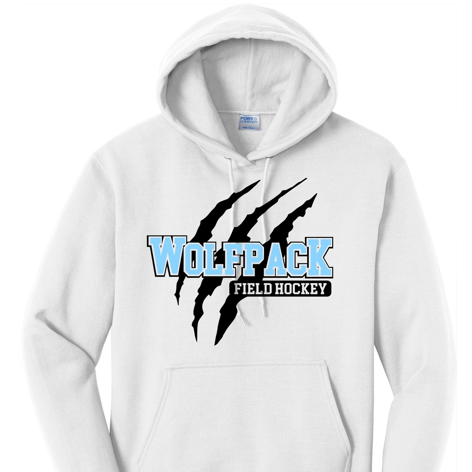 Wolfpack Field Hockey Claw Hoodie