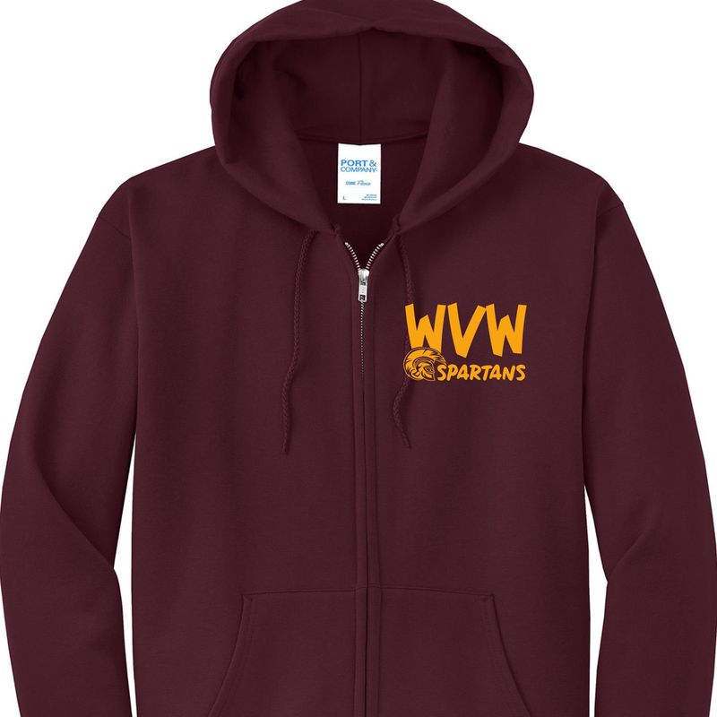 Spartans Zip up Hoodie
