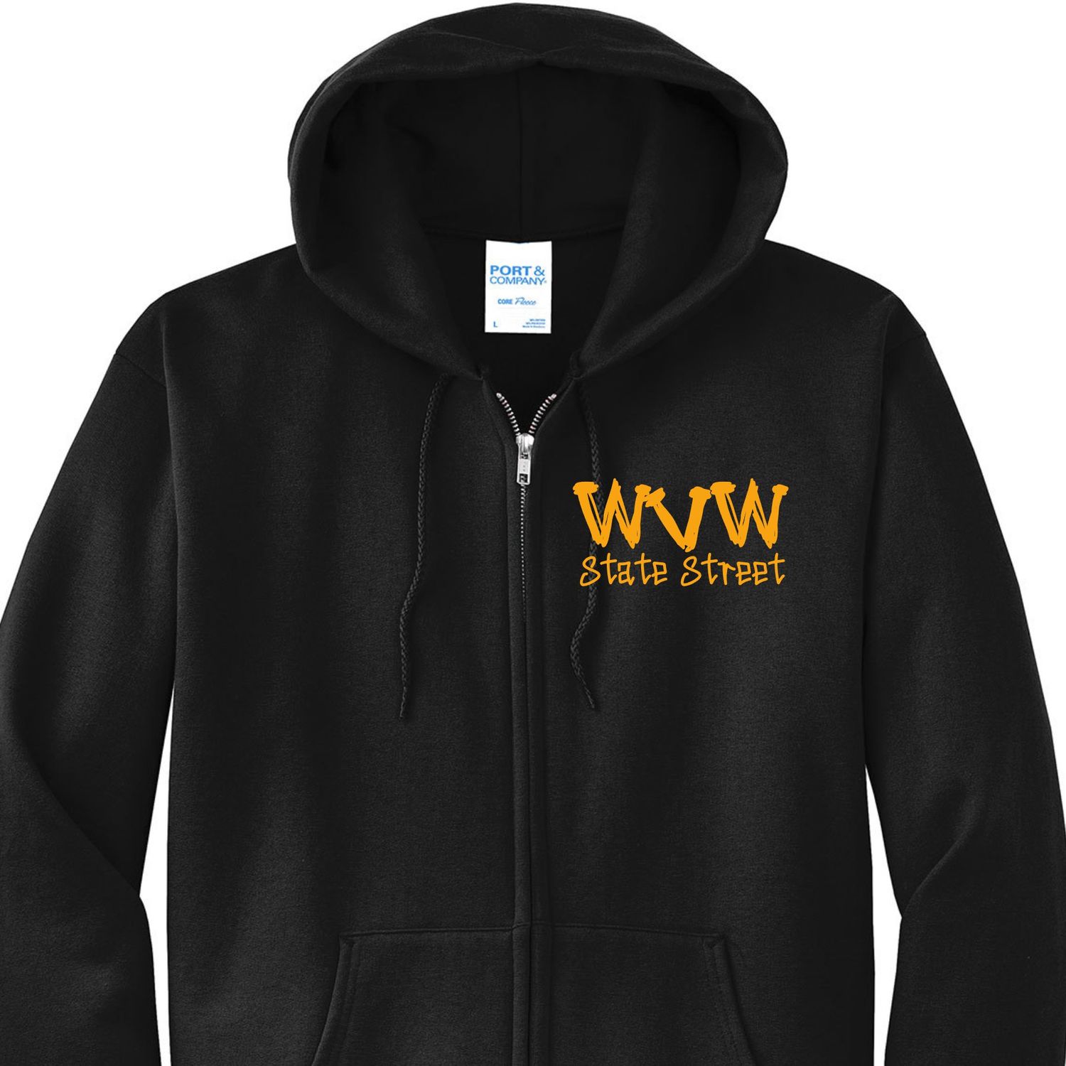 State Street Zip up Hoodie