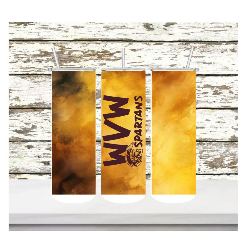 Spartans 20 Skinny Tumbler